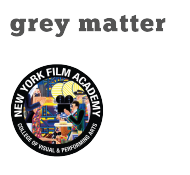 Grey Matter & NYFA logos