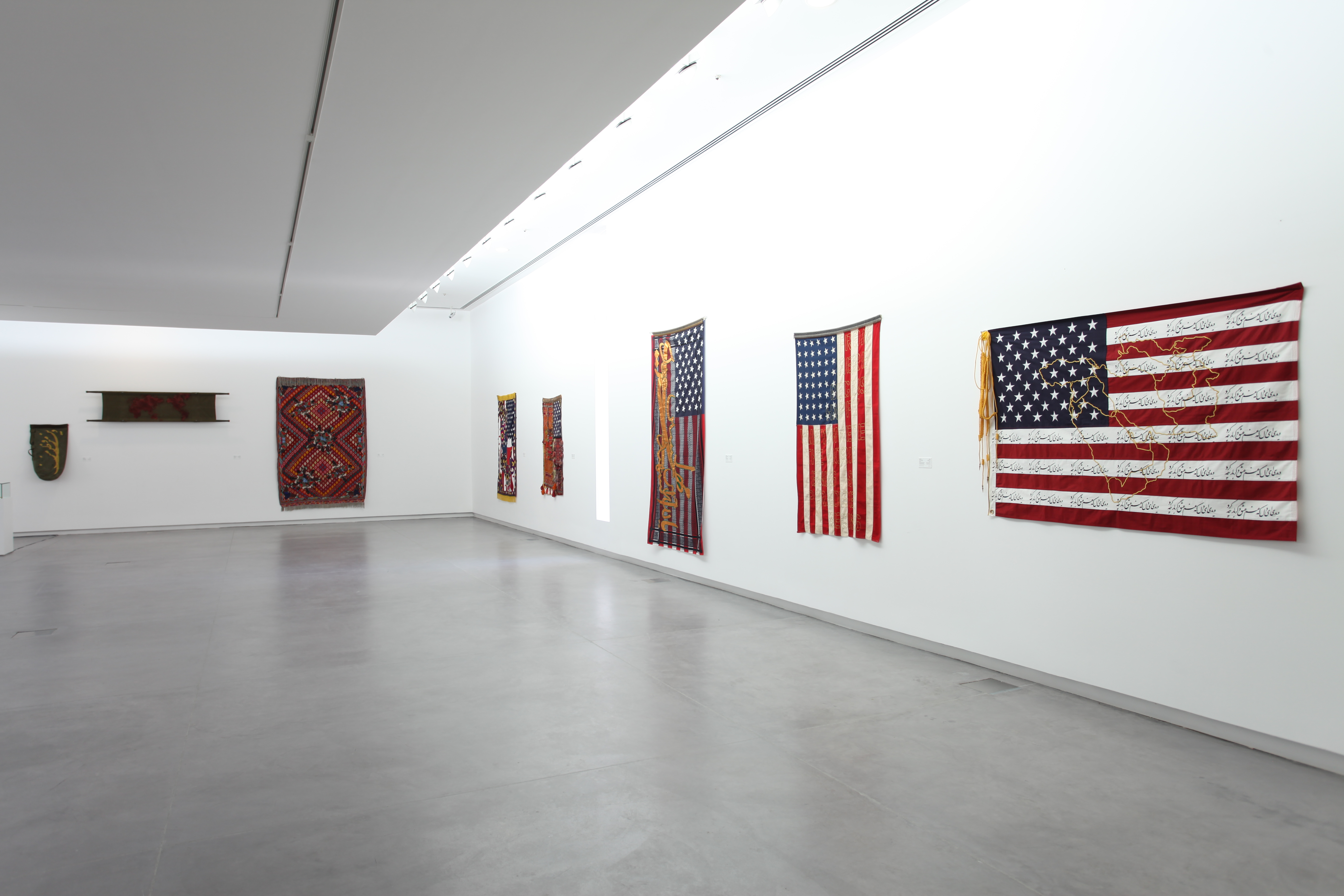 Ten works from the series 'Flag','War' and 'Love Letter' Image