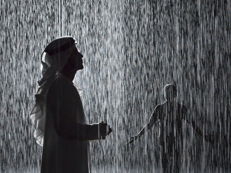 Sharjah Art Foundation Presents Permanent Rain Room Installation in Sharjah
