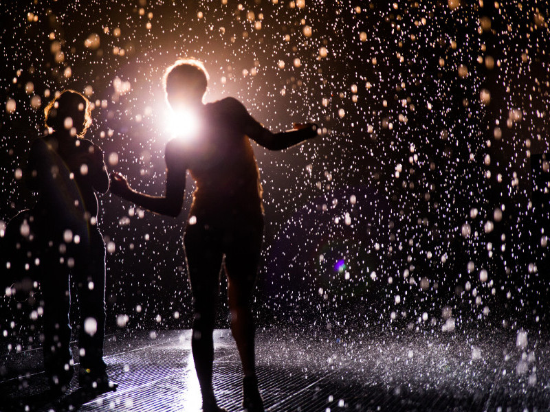 Dance Performance by Company Wayne McGregor at Rain Room