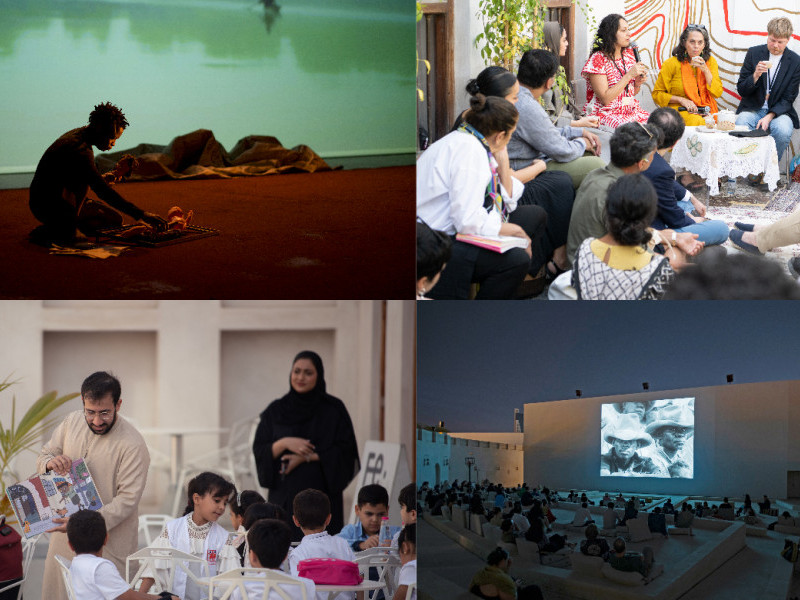Sharjah Biennial 15 continues its extensive programme of performances, films, online talks and learning activities