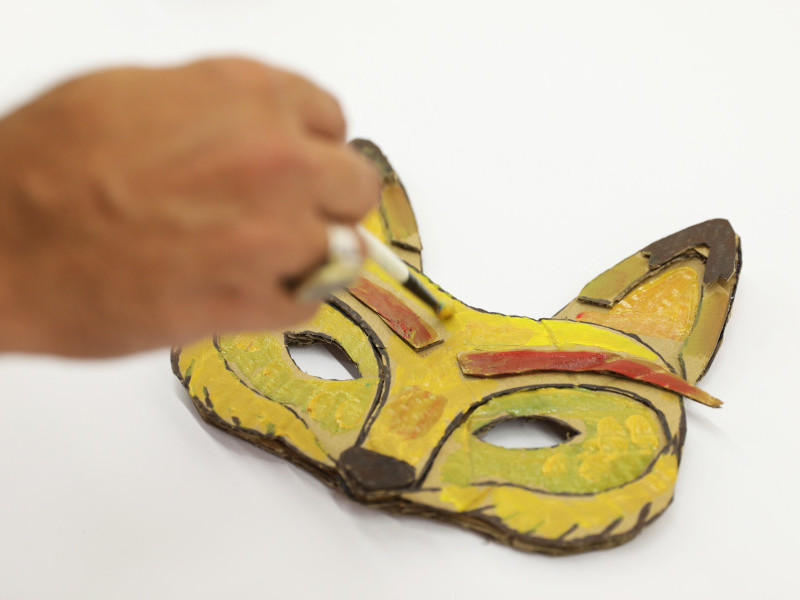 Make a 3D Cardboard Mask of Your Favourite Character