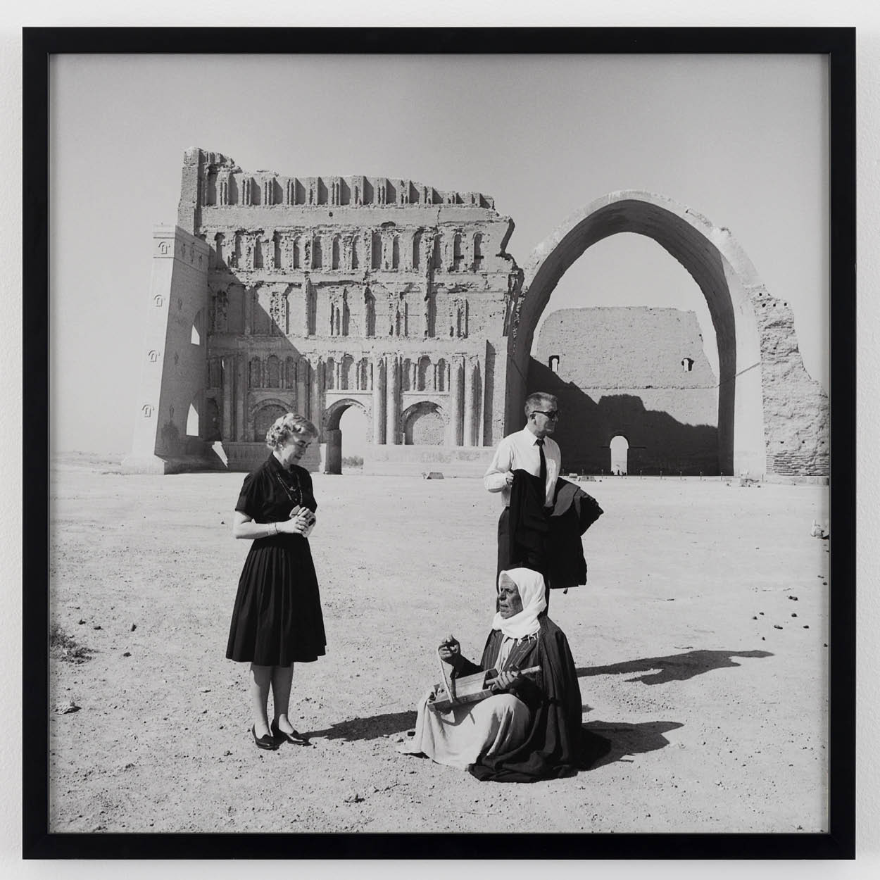 Family from the American Friends of the Middle East organization on a visit to Iraq 