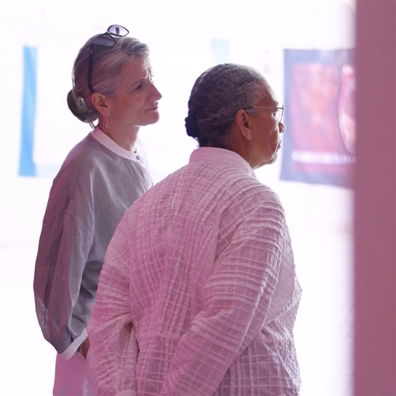 Lubaina Himid, Magda Stawarska: Plaited Time/Deep Water