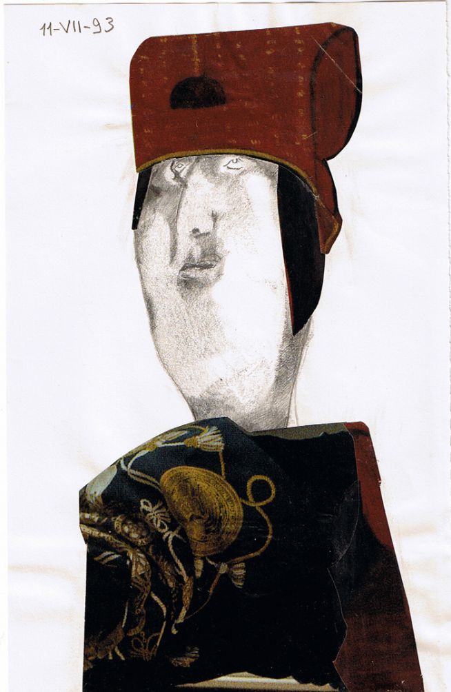 21 Assemblages on paper