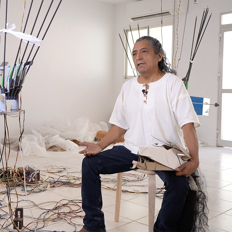 Fernando Palma at Sharjah Biennial 16