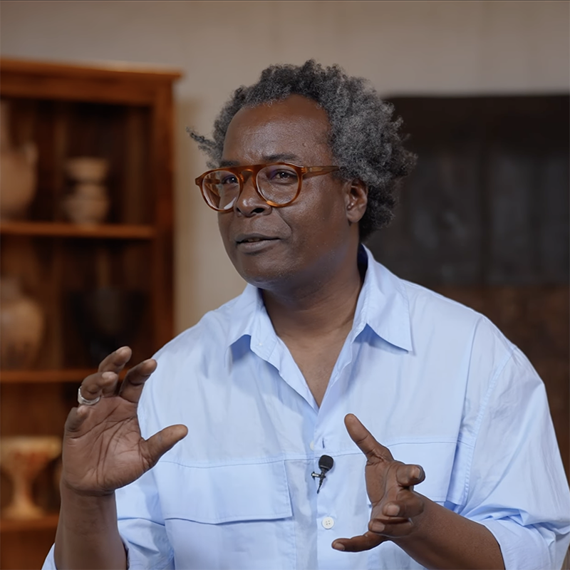 M’barek Bouhchichi at Sharjah Biennial 16