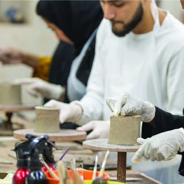 Silkscreen Printing on Ceramics